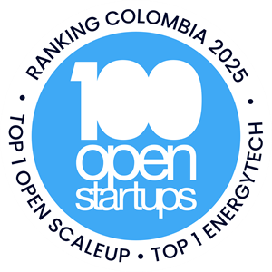 Top 1 Open Scaleup y Top 1 Energytech · Ranking 100 Open Startups Colombia 2025