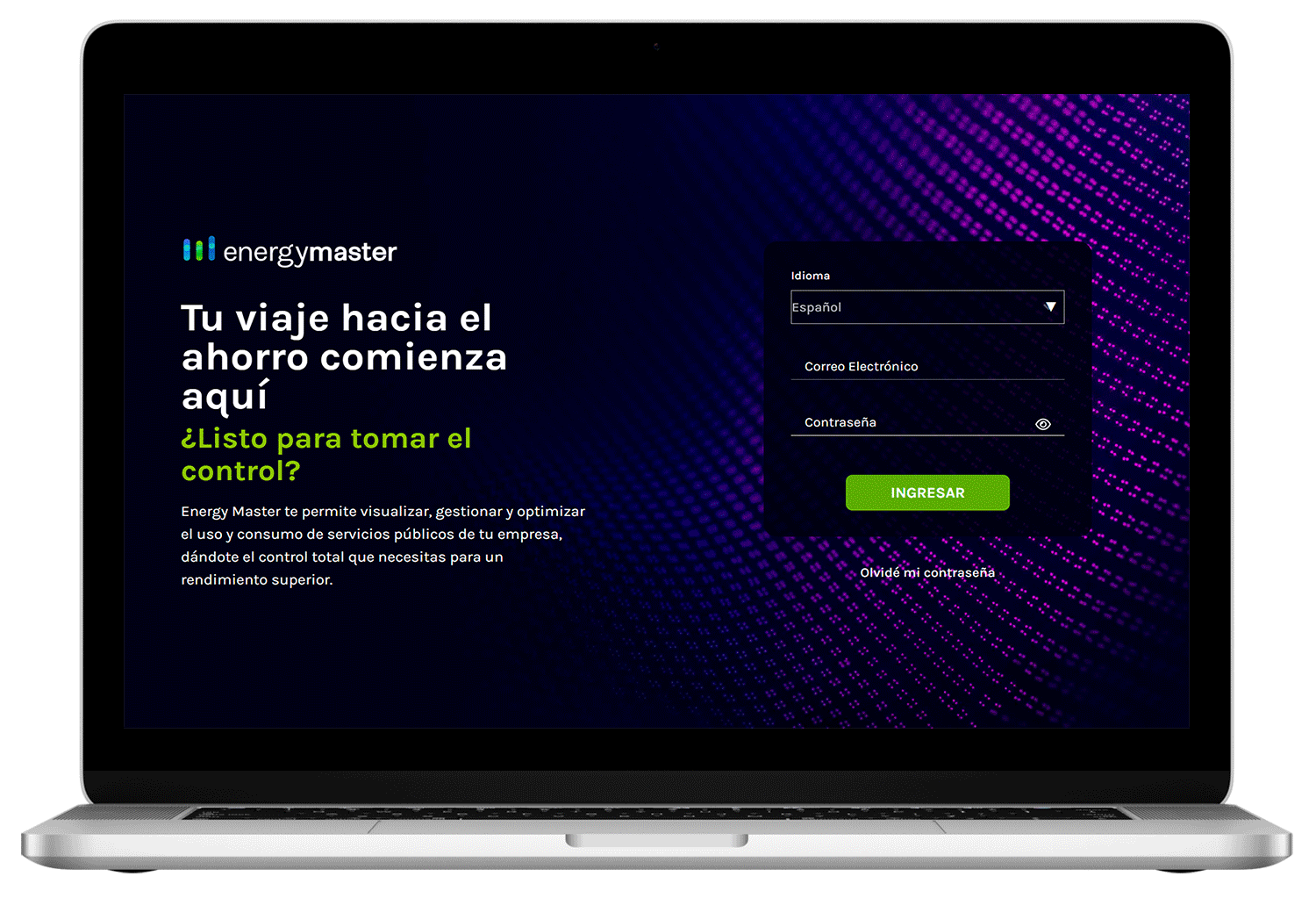 Plataforma NOVA con el asistente virtual EMA en funcionamiento